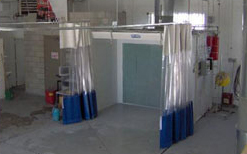 Paint Booth Curtain Walls