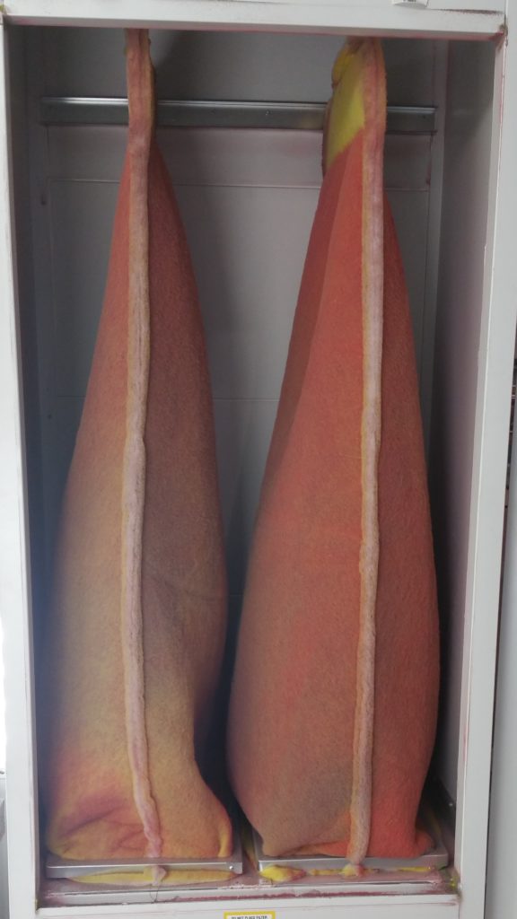 24.25" x 66" Garmat Tower Exhaust Bags (4/Case) Paint Booth Filters